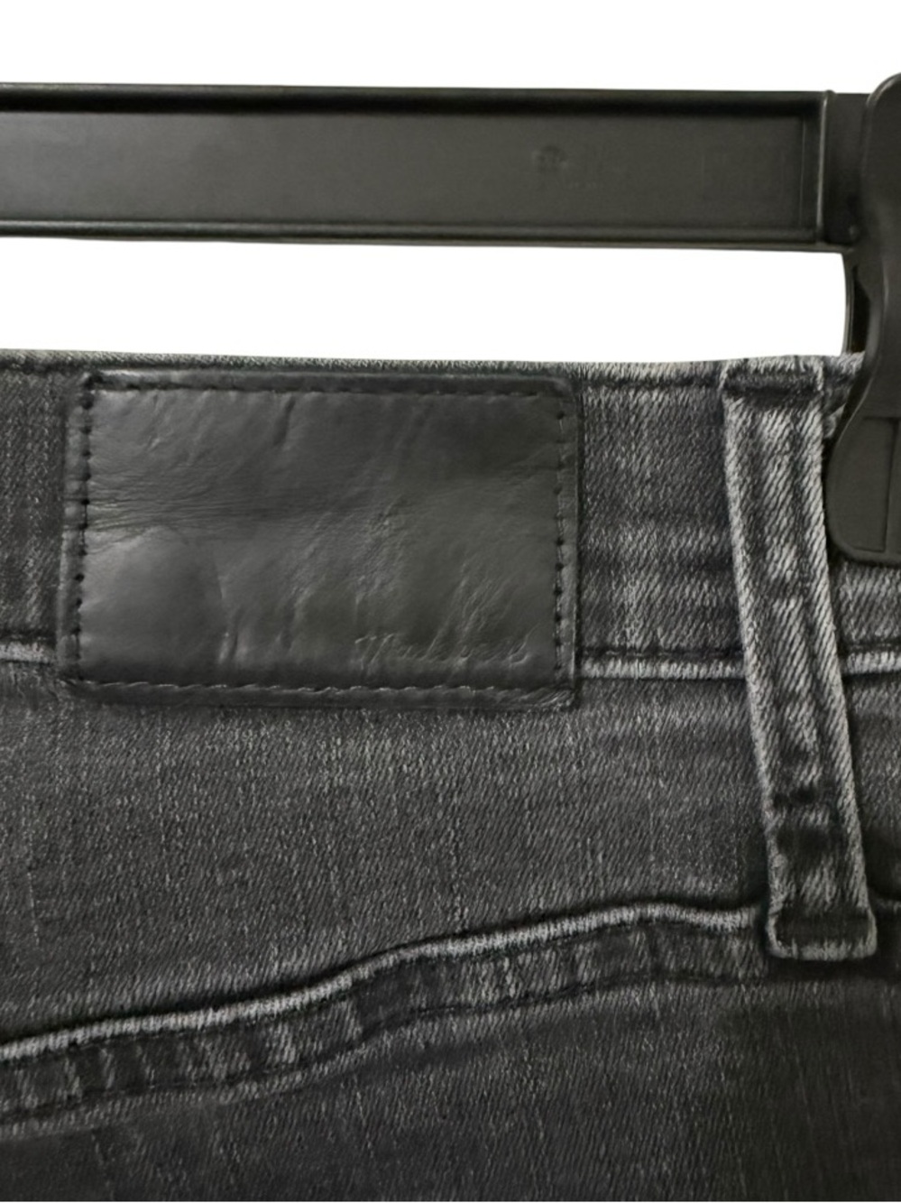 Madewell Cali Demi Boot Jean Women’s 26 Black High Rise Button Fly Stretch Denim - Picture 8 of 8